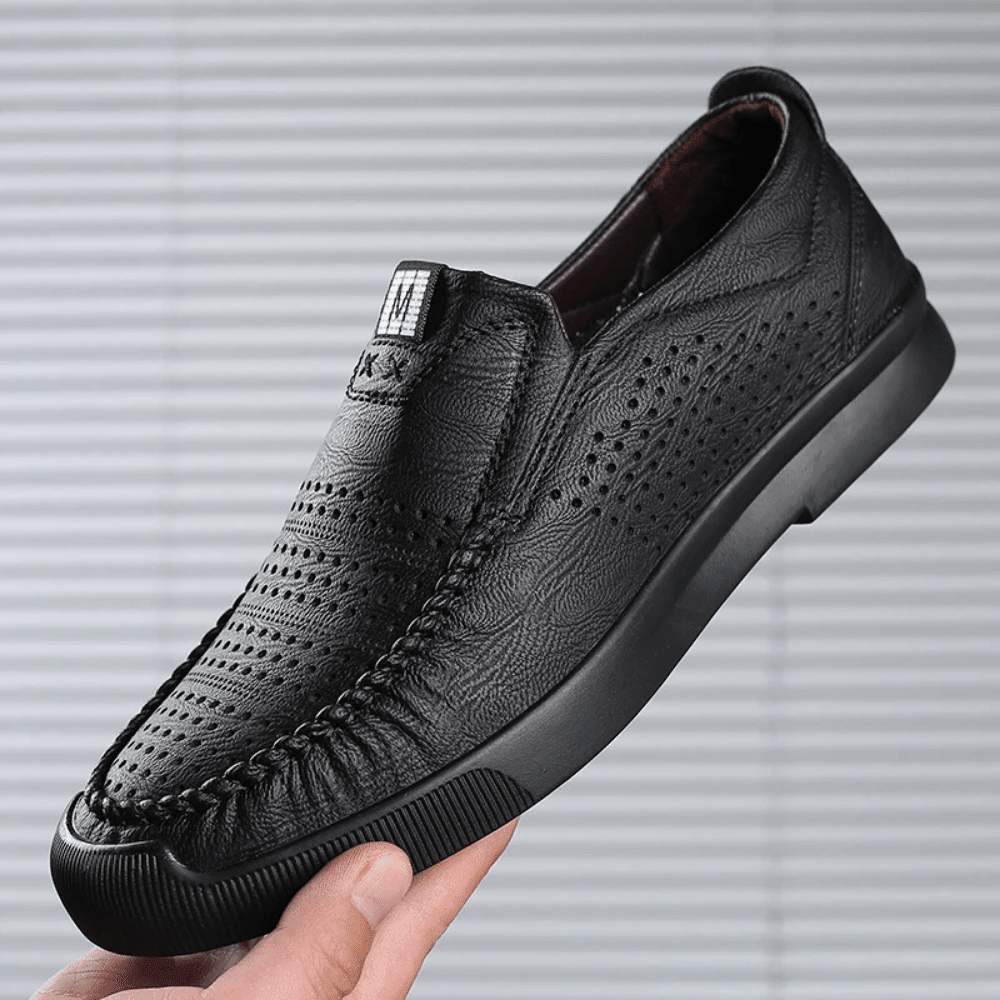Men's Leather Moccasins Milan Norva