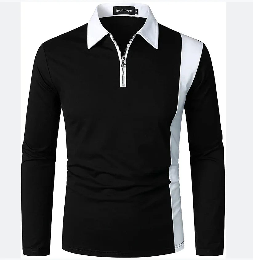 Men's Long Sleeve Polo Shirt Padrony Norva