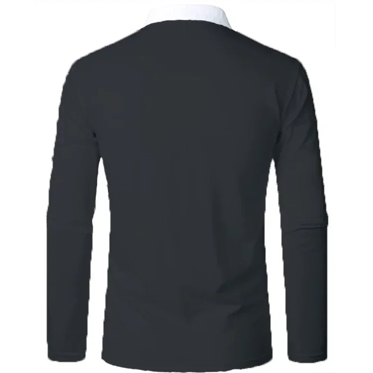 Men's Long Sleeve Polo Shirt Padrony Norva