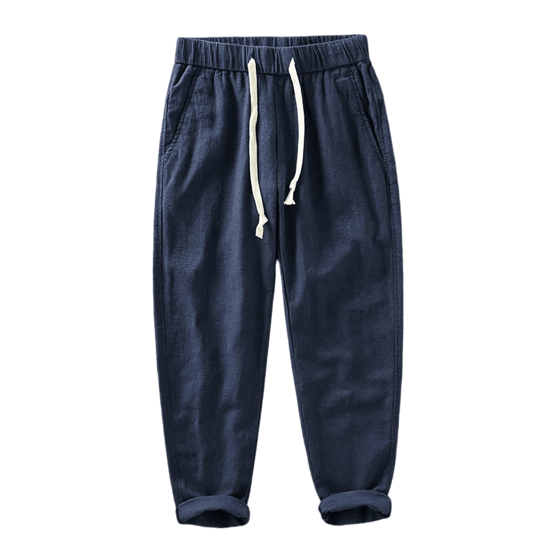 Men's Linen Trousers Rovino Norva