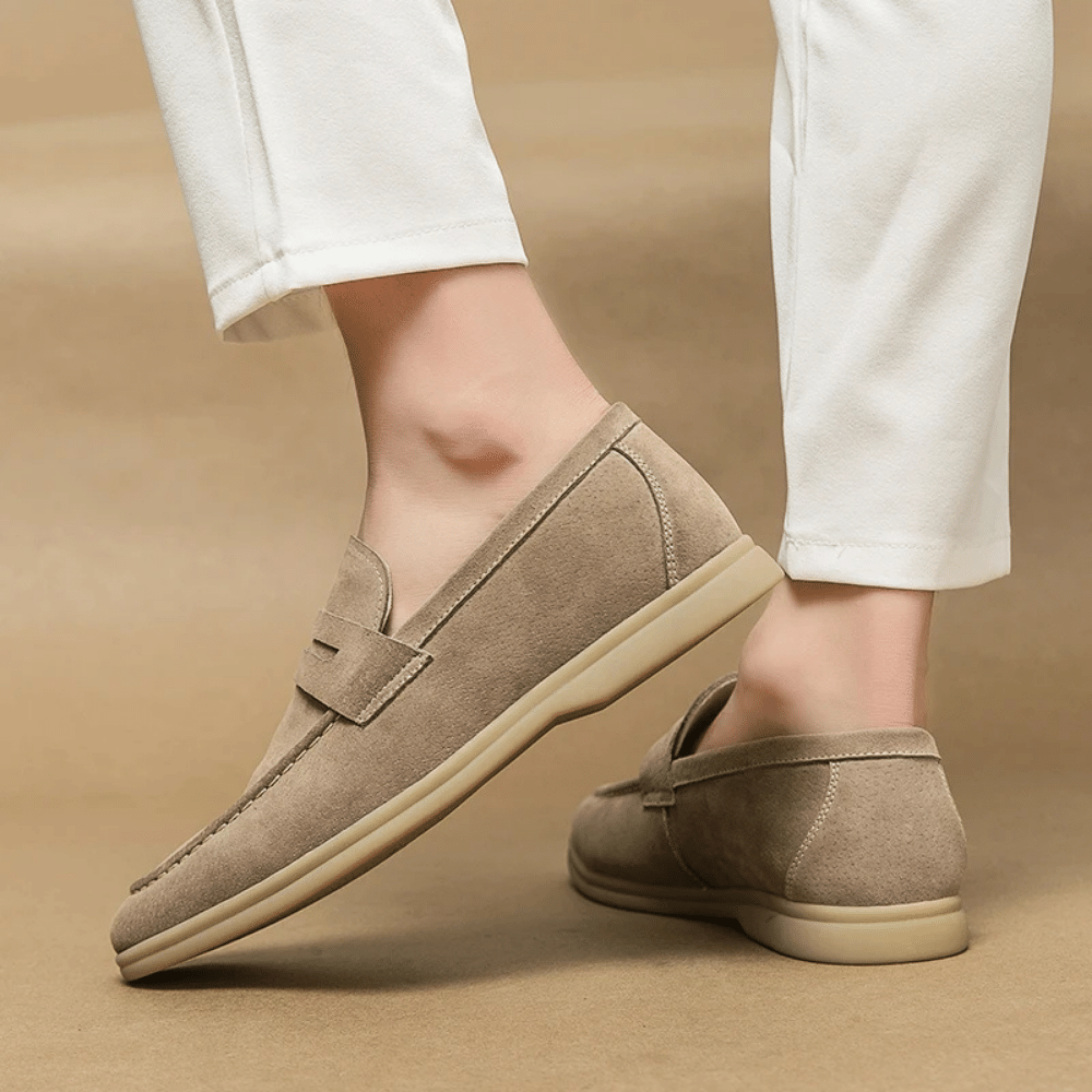 Leather Moccasin Loafer for Men Liverpool Norva