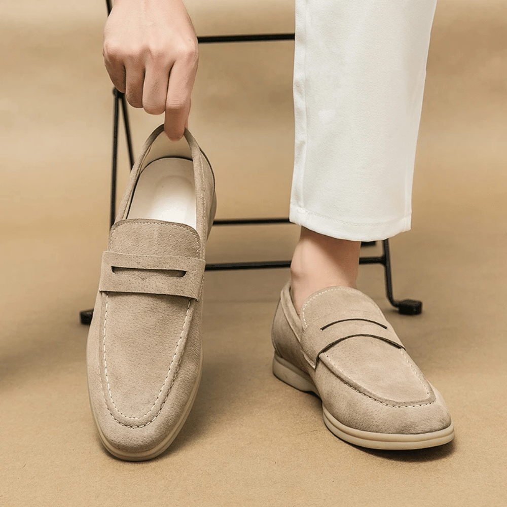 Leather Moccasin Loafer for Men Liverpool Norva