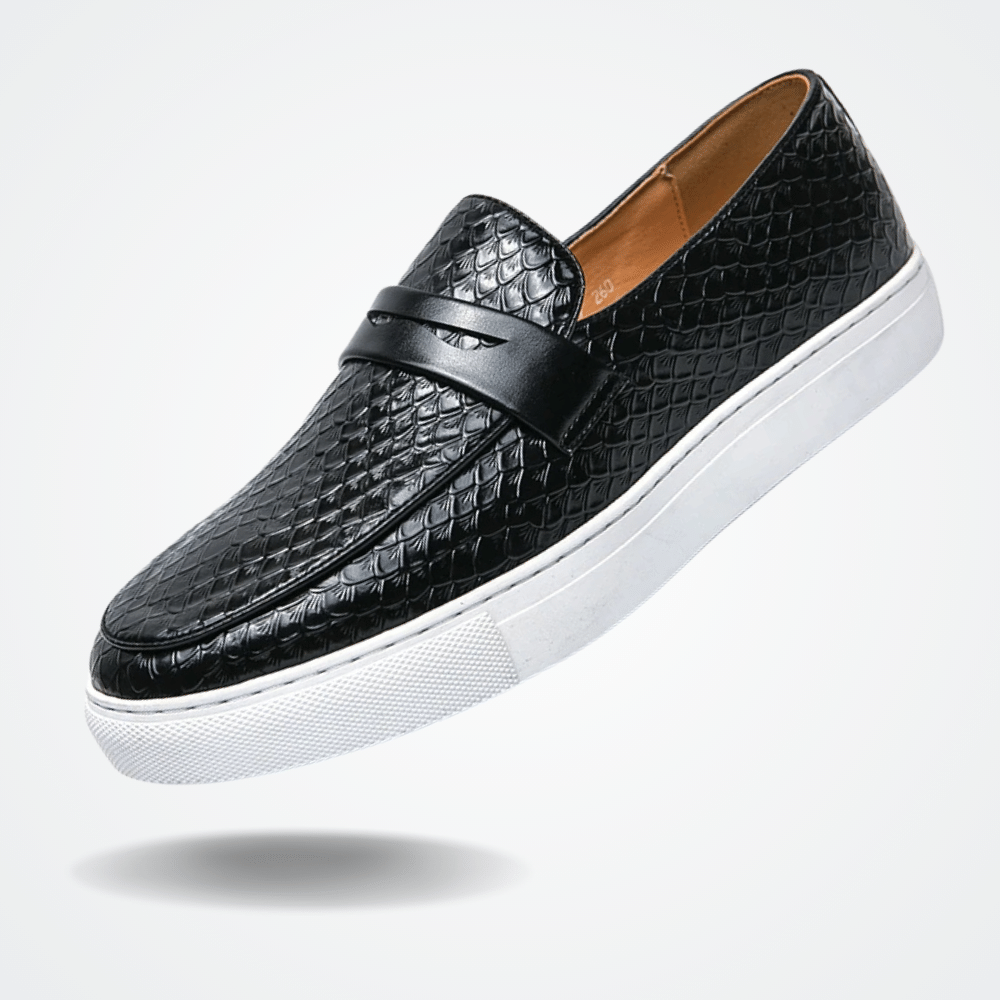 Leather Moccasin Slip On for Men Toulon Norva