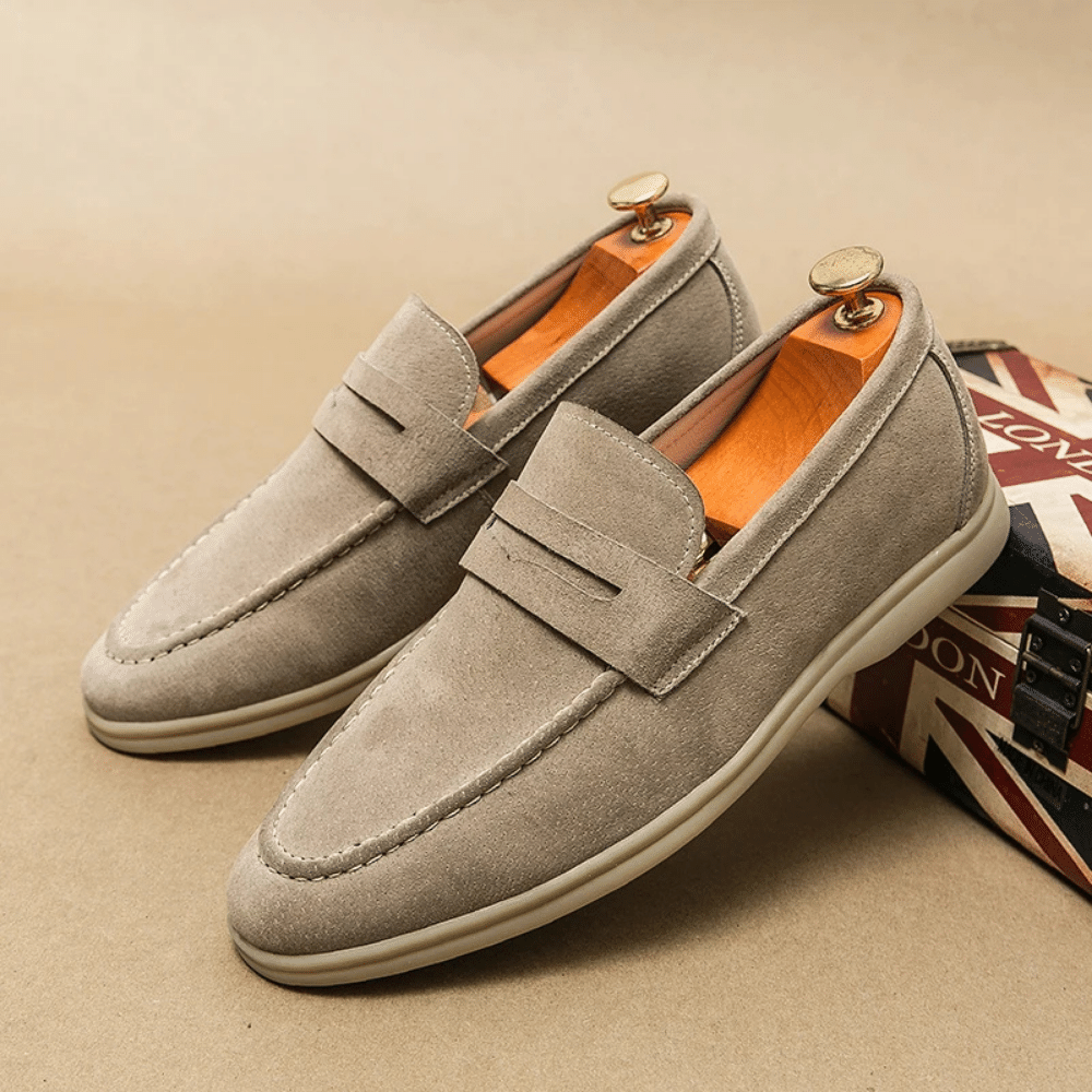 Leather Moccasin Loafer for Men Liverpool Norva