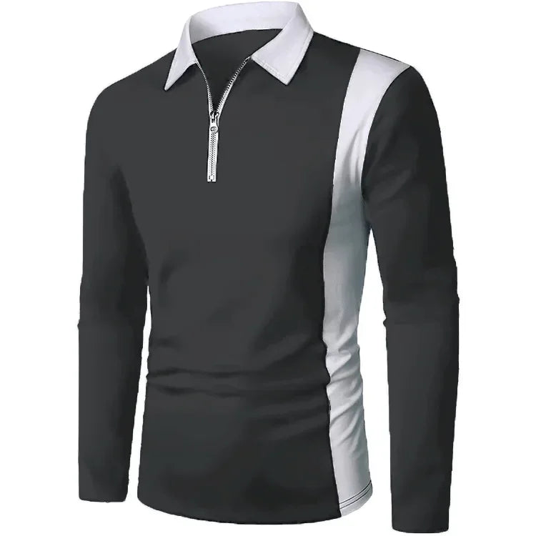 Men's Long Sleeve Polo Shirt Padrony Norva