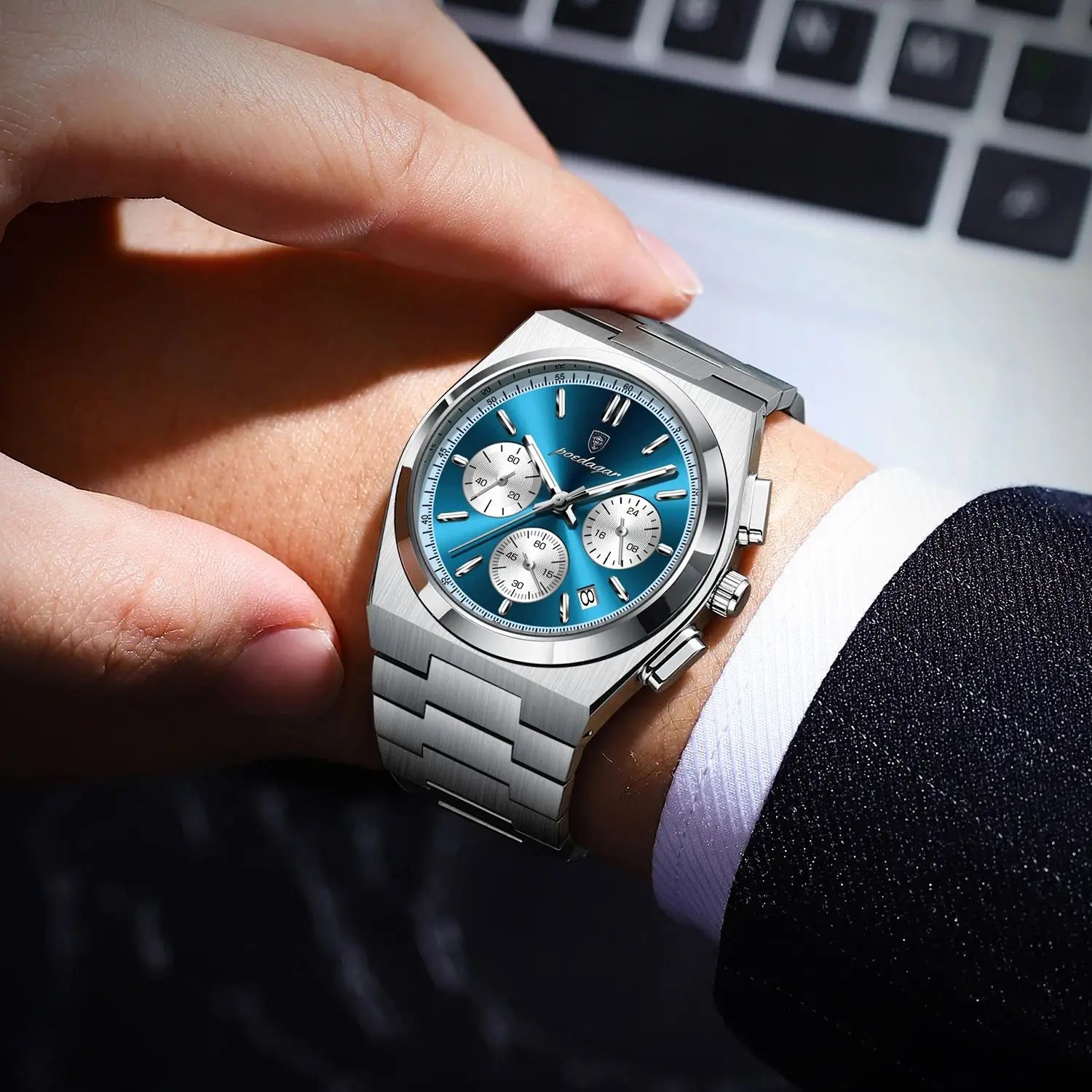 Poedagar Titanium Watch Norva