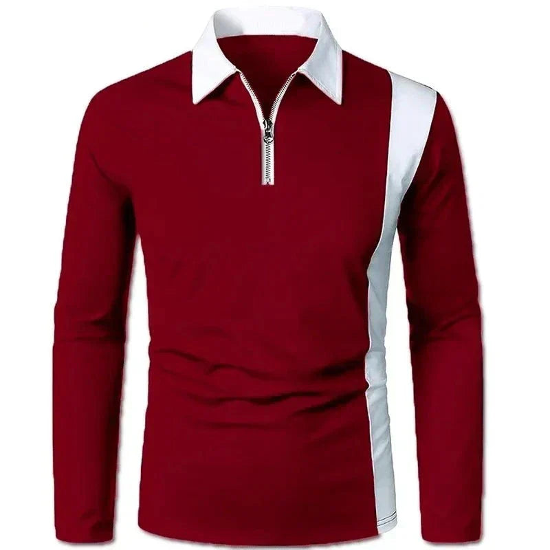 Men's Long Sleeve Polo Shirt Padrony Norva