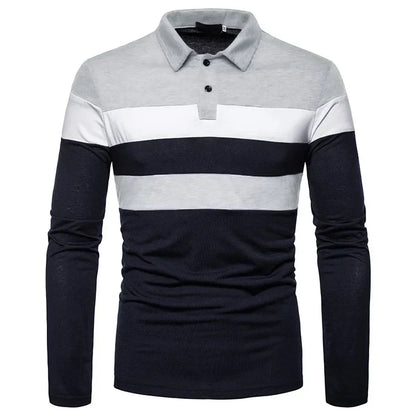 Men's Long Sleeve Polo Shirt Slingint Norva