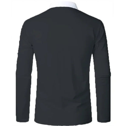 Men's Long Sleeve Polo Shirt Padrony Norva