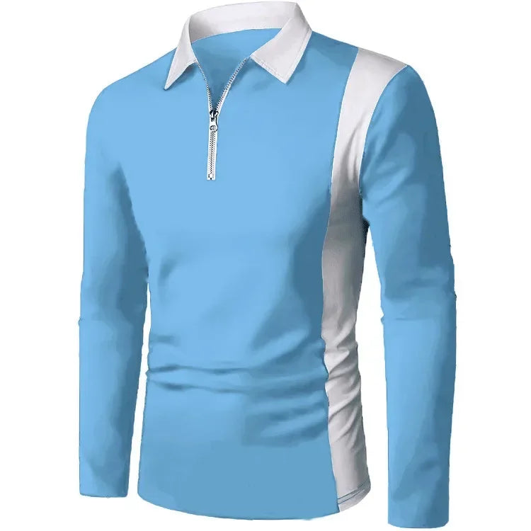 Men's Long Sleeve Polo Shirt Padrony Norva