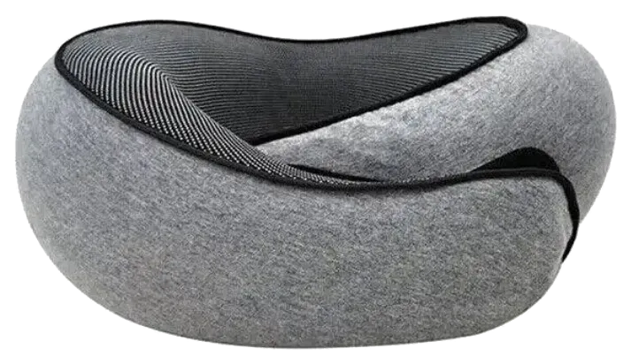 The Halo viewed from above and in front, showing the mesh channel and overlapping ends